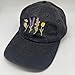 Cute Flower Hat, Garden Embroidered Adjustable Floral Baseball Cap for Men Women, Gifts for Flower Lovers, Black
