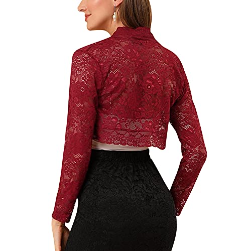 Women Y2k Lace Mesh Cardigans Top See Through Harajuku Vintage Grunge Fairycore Clothing4