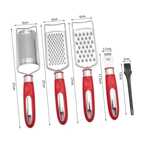 Rallador práctico 5 en 1 para queso y verduras OUNONA miniatura 2