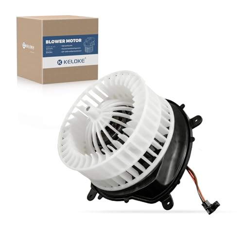 Image of KELOKE Front HVAC Heater Blower Motor Fan Compatible with 2000-2006 Mercedes-Benz CL500, CL55 AMG, CL600, CL65 AMG, S350, S430, S500, S55 AMG, S600, S65 AMG, with Fan Cage, Replace# 2208203142