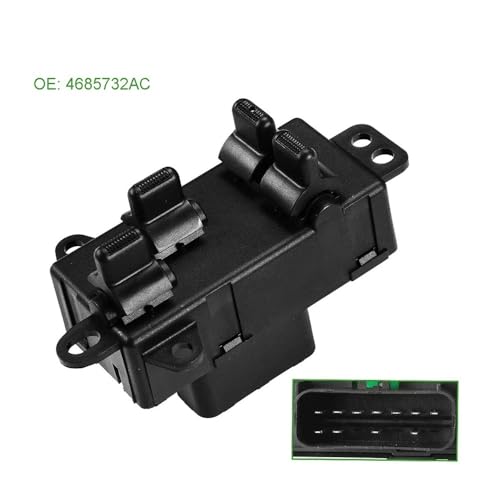 Console bouton lève vitre électrique pour remplacer interrupteur Caravan
