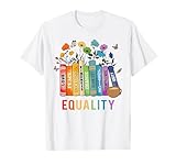 Equal Rights Book Flower Equality Book Lover