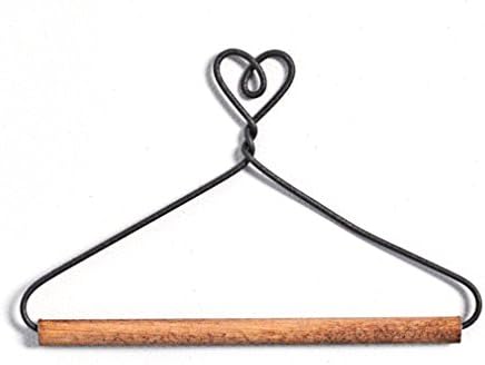 Ackfeld Manufacturing Ackfieldwire Heart with Dowel 4 Inch Hanger image 2