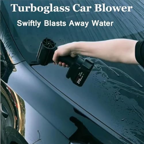 Image of 48V Cordless Air Duster Blower with 2 Lithium-Ion Batteries | High-Power Handheld Dust Cleaner for Computer, Car & Home | Portable Electric Blower with Strong Airflow & Rechargeable Battery Pack