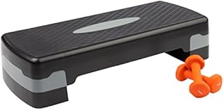 Ultrasport Aerobic Stepboard, Various Colours, Stepboard, Exercise Equipment, Exercise Board, Multifunctional Fitness Equipment, Fitness Board, Step, Height Adjustable, Home Stepper, Stepbench