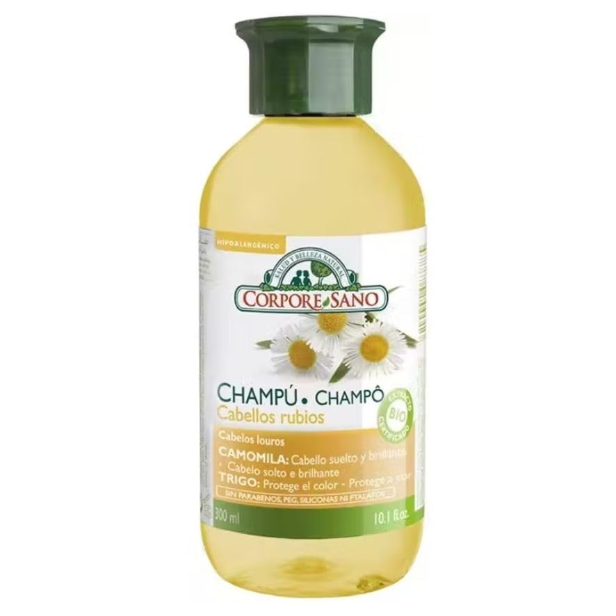 Champu Camomila y Trigo Cabellos Rubios Fragiles 300ml