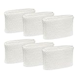 WF2 Humidifier Filter Replacement for Vicks & Kaz Starry Night Cool Mist Humidifier V3500N V3700 V3100 V3900, Fit for Honeywell HCM-300T HCM-350 WA-8D Filters for Sunbeam 1118 1119-6 Pack