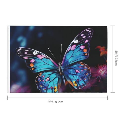 Drapeau extérieur robuste 1,2 x 1,8 m grand format durable toutes saisons