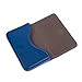 Leather Business Card Holder for Men Women, UBAYMAX Business Name Card Case Credit Card Holder Slim Card Wallet Carrier Leather Card Pocket Card Holder with Magnetic Shut Blue
