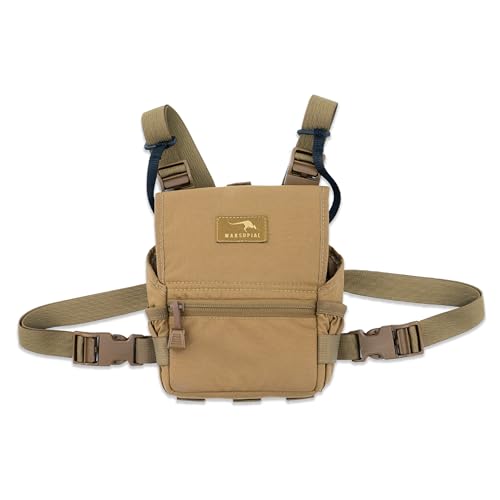 Marsupial Gear Binocular Pack w/Standard Harness, Coyote, Medium