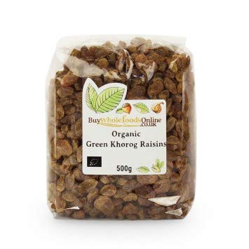 Buy Whole Foods Organic Green Khorog Raisins (500g)