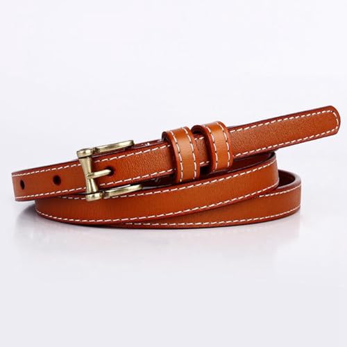 Classic belt, women's 1.4 cm leather tight belt casual thin belt4