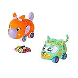 Tomy Ritzy Rollerz Toy Cars for Girls with Surprise Charms, Groovy Gabby and Cheery Cherry Besties (2 Pack)