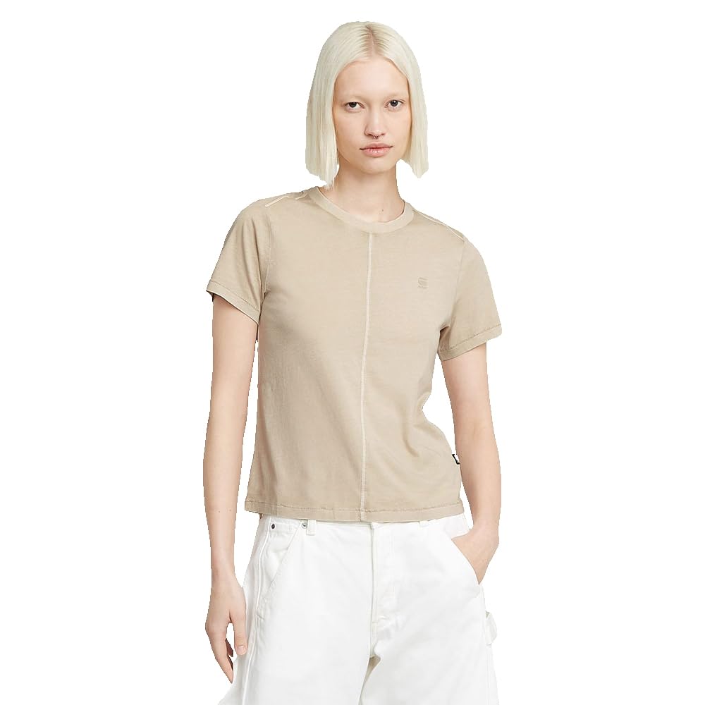 G-Star Damen Overdyed Front Seam Top