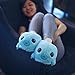 Hashtag Collectibles Water Bear (Tardigrade) Slippers Blue