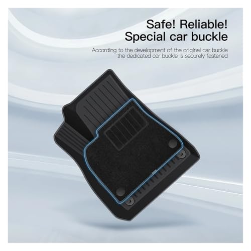 Tapis de sol pour Tesla Model 3 coffre bagages tapis auto TPE Highland