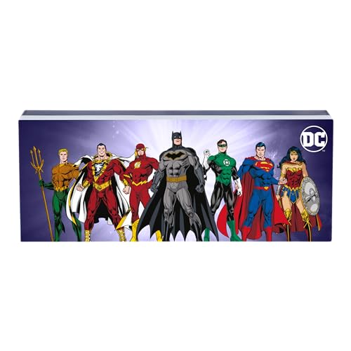 Lampe décorative DC Comics - Justice League - A poser ou a accrocher au mur - 30cm - Licence officielle