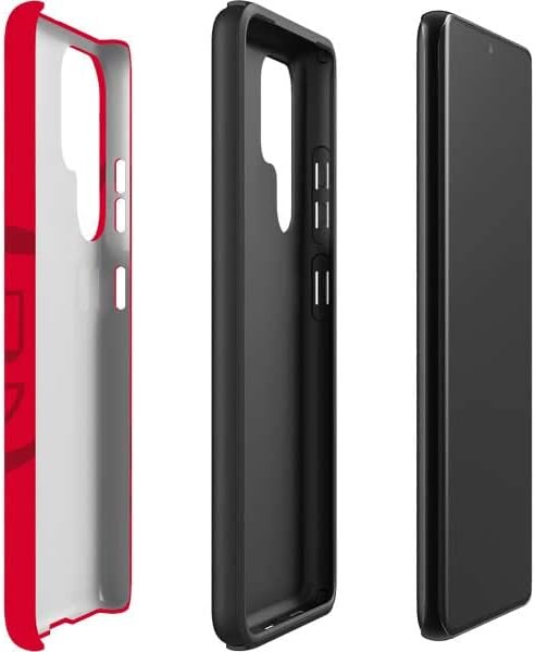 Skinit Pro Phone Case Compatible with Galaxy S22 Ultra - Officially Licensed NFL Kansas City Chiefs Double Vision Design