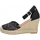  XTI Negro Scarpa Donna Espadrillas 4283801