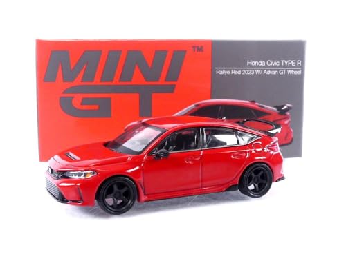 MINI GT Honda Civic Type R 2023 1/64 miniature de collection