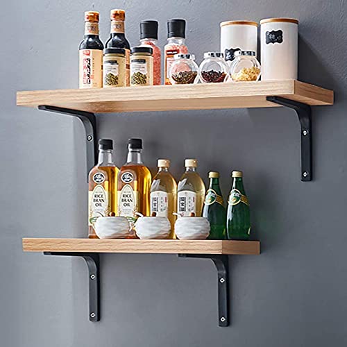 4 Pezzi Staffe per Mensole a Parete, Staffe per