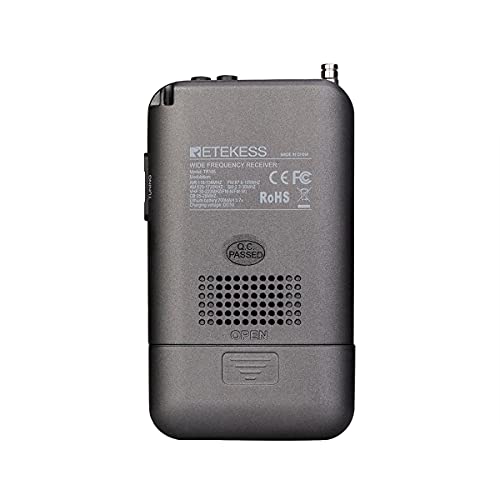 Receptor de rádio de banda de ar TR105 portátil FM AM SW VHF rádio de banda completa CB receptor alt