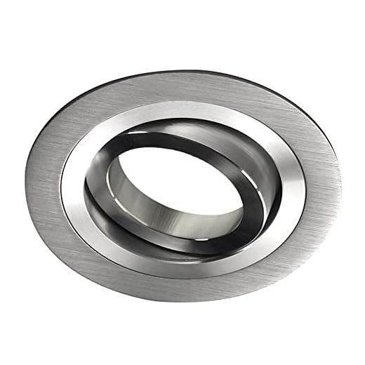 Wonderlamp Classic - Foco empotrable redondo aluminio, gris