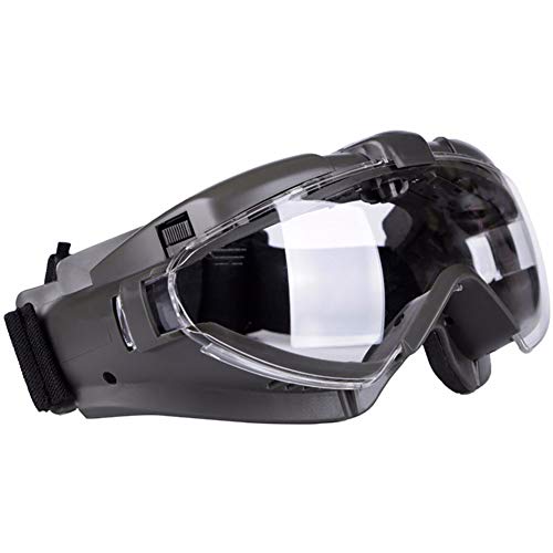 ANSNOW Gafas Antivaho para Airsoft Y Paintball Tácticas para Montar en Casco, Ciclismo, Resistencia, Ventilador Incorporado, Gafas de Protección Uv, Gafas con Lentes de Pc para Caza Al Aire Libre/Ne