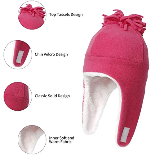 EDOTON Cappello Invernale Bambino e Guanti 2