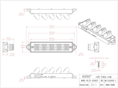 Module de distribution OONO D-1656GP pour centraliser vos câbles