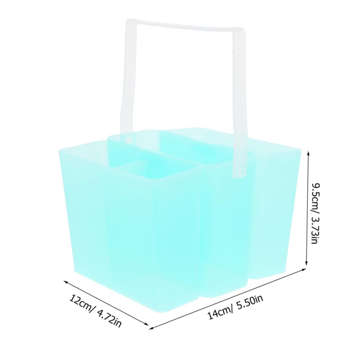 LALAFINA Perfect Artists 2-Piece Paint Brush Cleaning Set Rinser Holder Large Capacity