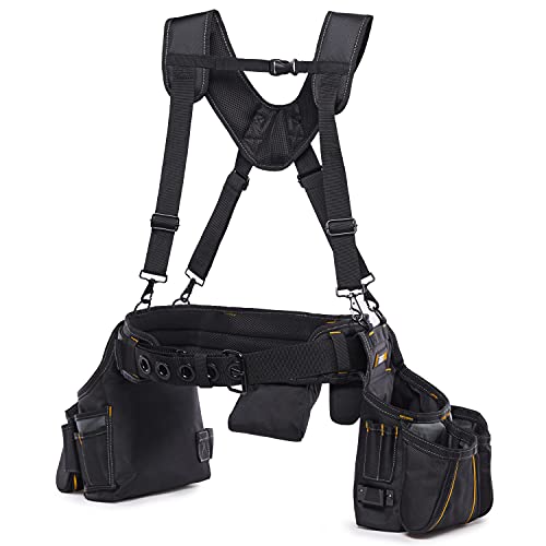 Toughbuilt - Framer Suspension Rig With Pockets - Heavy Duty, Ergonomic, Custom Pockets - (Tb-303-6) #TOP4