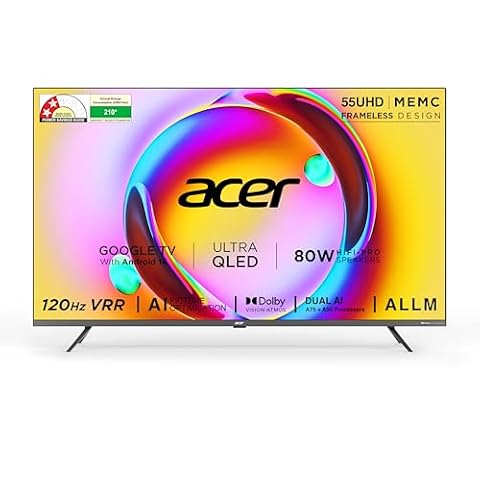 Acer 55-inch Super Series 4K Ultra HD Smart QLED Google TV