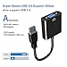 USB to VGA Adapter for Monitor, VGA to USB 3.0/2.0 Converter 1080P Multi-Display Video Cable for Laptop Desktop PC to Monitors, Projector, TV. (Not Support Chromebook,Windows 11 is not Supported,)