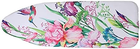 Ironing Board Cover,140X50Cm, Ironing Board Cover Pad Heat Insulation Polyester Fits Most Size