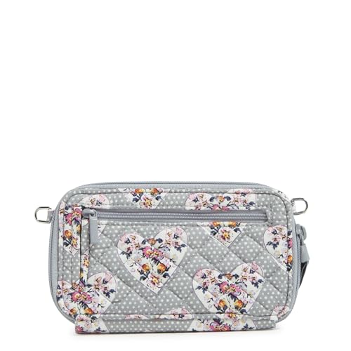 Image of Vera Bradley Women's Cotton All in One Crossbody Purse With RFID Protection
