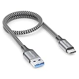 Puissance : Puissance de charge de 15 W avec 3 A et 5 V pour une charge efficace des smartphones et tablettes USB-C compatibles.