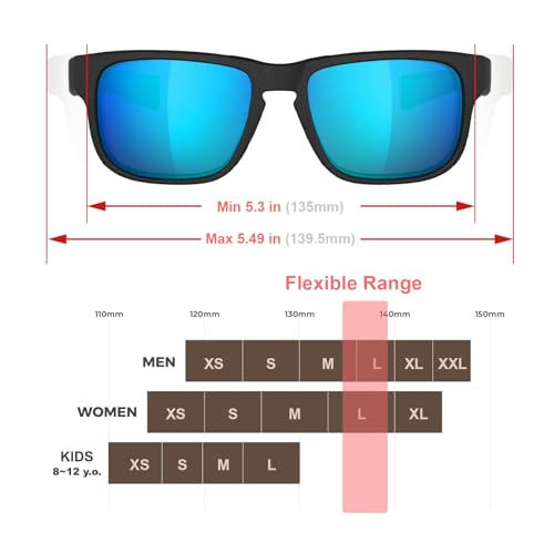 Image of Floating Polarized Fishing Sunglasses Saltwater Resistant Lenses That Coating Won't Peel Rub off