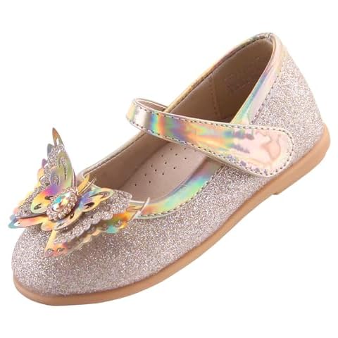 EIGHT KM Sparkly Glitter Butterfly Shoes Cover