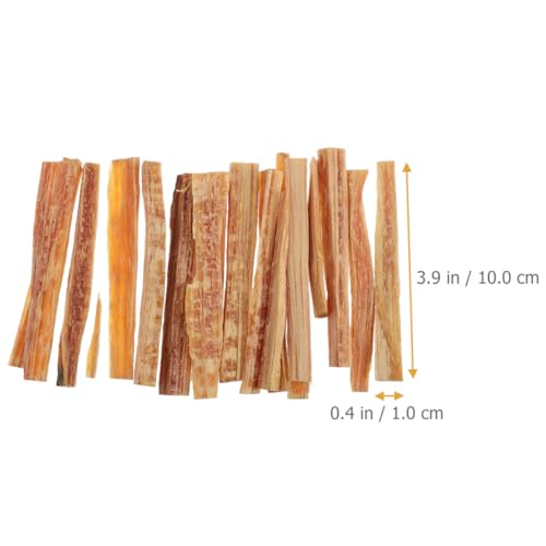 Encendedor de leña natural PRETYZOOM con palitos de madera para camping 3
