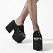 Women'S Clip Toe Wedge High Top Roman Sandals Fashion Comfortable Round Toe Soft Wide Sole Thong Adjustable Buckle Hidden Wedge Gladiator Sandals For Summer Beach Walking Flip Flops Ankle Bootie (black,8)