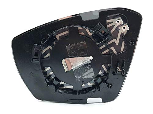 Vetro Specchietto Laterale SX Riscaldato Con BLIS Per Skoda Octavia III E VW T-Roc - HZ-DESIGN