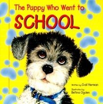 The Puppy Who Went to School (All Aboard Books) 0448404818 Book Cover