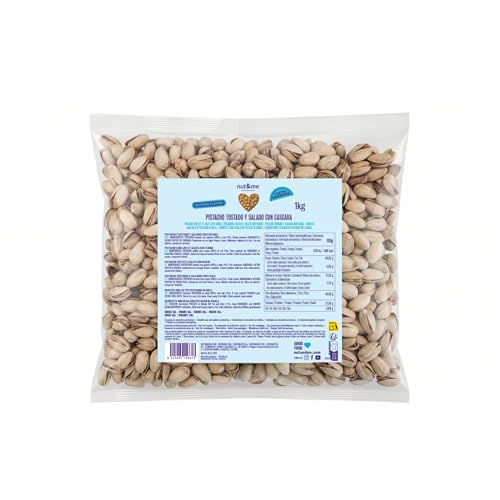 nut&me Pistachos tostados y Salados 1 kg