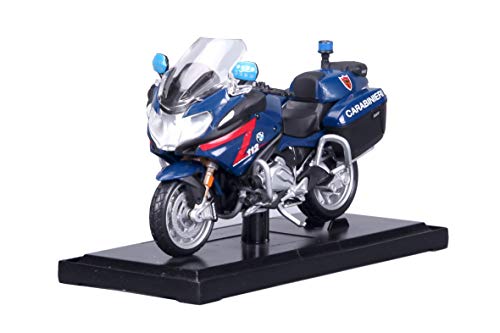 Maisto Moto Carabinieri-1:18 Bambini Giocattolo, Multicolore, Scala, 90773