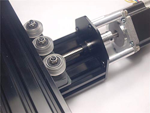 Lysee 3D Printer Parts & Accessories - DIY 23 Lead Screw Driven Actuators and Simple X/Y Table System kit 250mm 2080 Profile