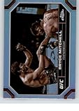 2024 Topps Chrome UFC Refractor Sepia #36 Bryce Mitchell Official MMA Trading Card in Raw (NM or Better) Condition