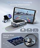 6G 128G 9 Inch Android Car Radio for VW Passat Jetta Tiguan Golf MK5 MK6 T5 EOS Polo Touran Seat with Wireless Carplay Android Auto, Touchscreen Stereo with Bluetooth FM RDS GPS WiFi DSP Backup Camera - Image 6