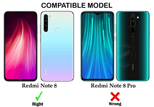 Image of Jkobi Back Cover Case for Xiaomi Mi Redmi Note 8 (Shockproof Bumpers | Transparent)