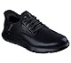 Skechers Herren Garza Gervin mit Slip-in-Technologie Mokassin, Schwarz, 45.5 EU
